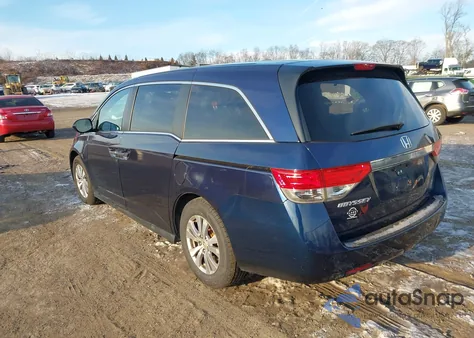 2015 Honda Odyssey Ex from USA, damaged, VIN 5FNRL5H44FB123152